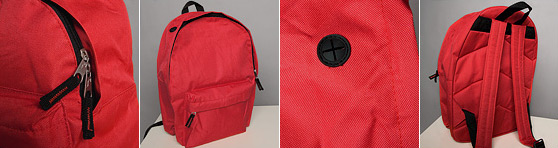 Rucksack in Detailansicht