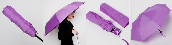 Taschen-Regenschirm Detailansicht