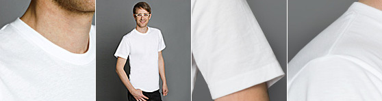 American Apparel T-Shirt in Detailansicht