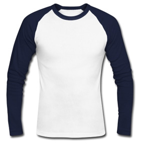 Langarm-Baseballshirt