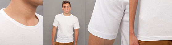 Slim Fit T-Shirt in Detailansicht