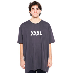 T-Shirt in Größe XXXL