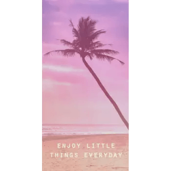 Enjoy little things