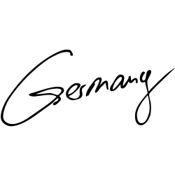Germany Aufdruck