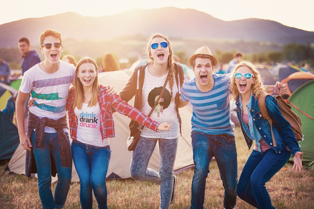 Festival T-Shirts bedrucken