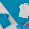 Origami T-Shirt Papier falten