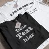 T-Shirt mit Text bedrucken